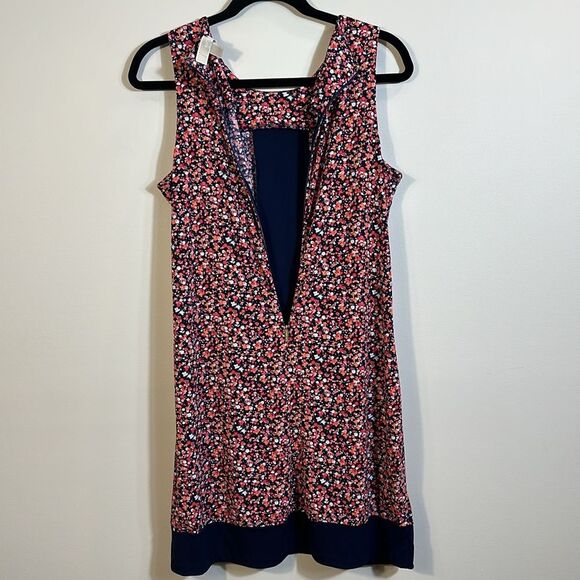 Michael Kors Floral Sleeveless Spring Mini Above the Knee Dress Women Medium - Picture 3 of 7